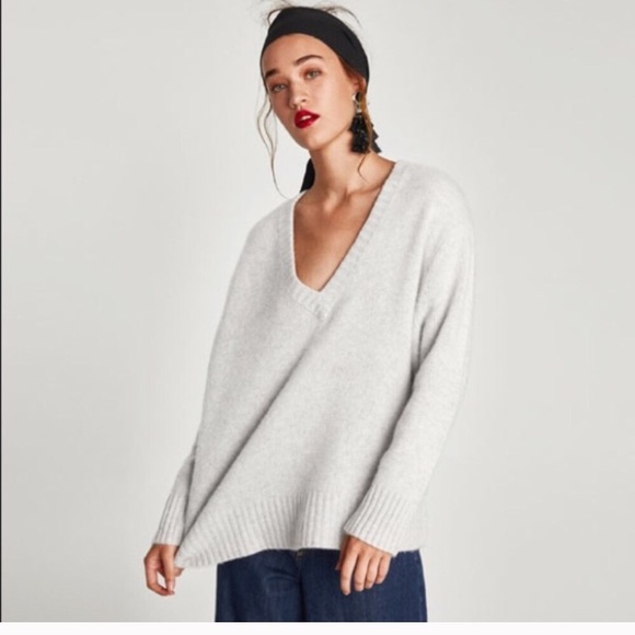 zara knit cashmere